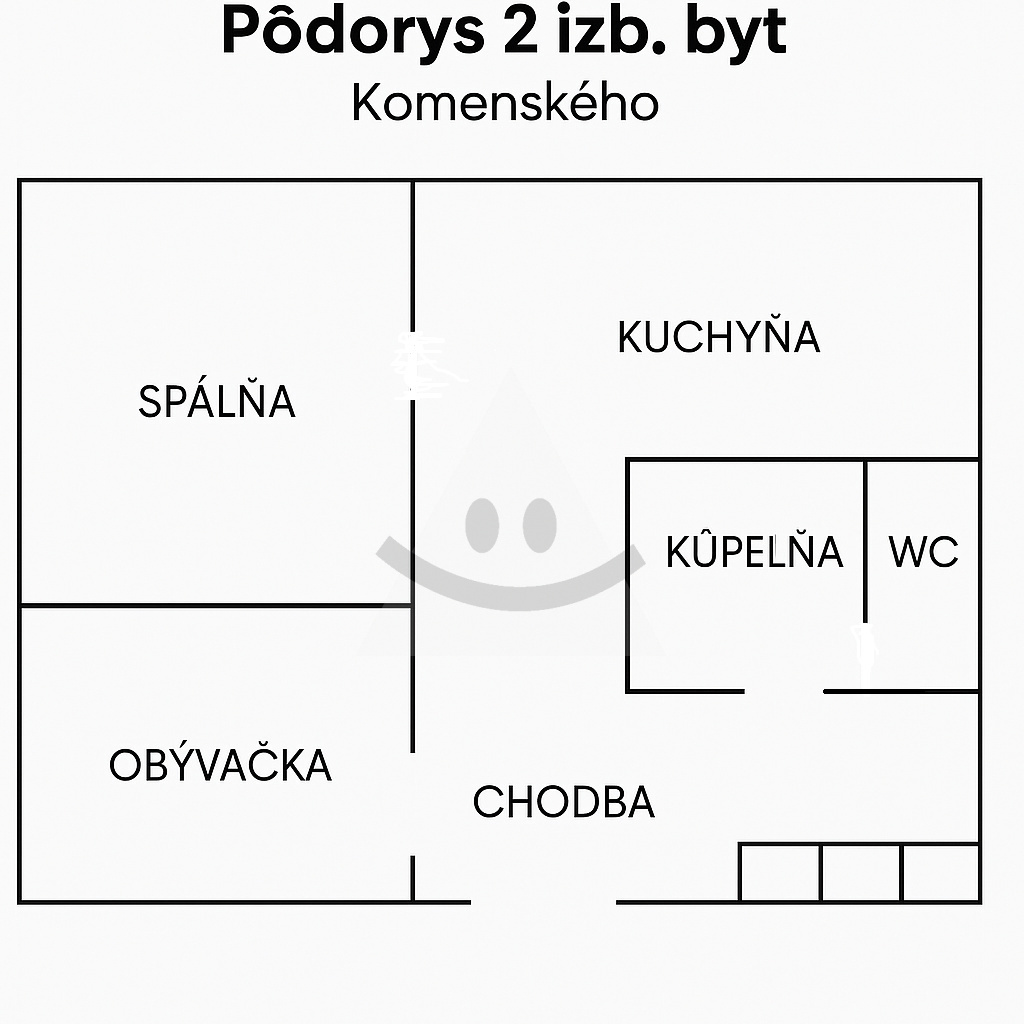 2-izbový byt /62 m2/ Žilina - Komenského ul.