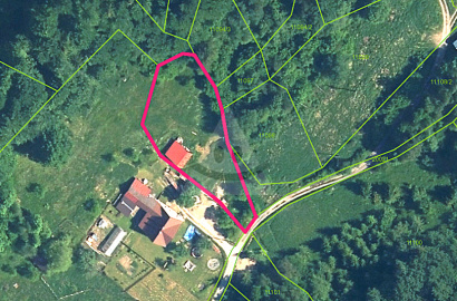 Pozemok /1410 m2/, Veľké Rovné