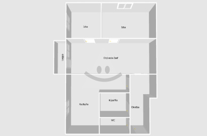 Pripravujeme 3-izbový byt s loggiou / 70 m2 / - Bytča