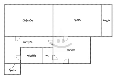 2-room apartment /73 m2/ Žilina - Vlčince II